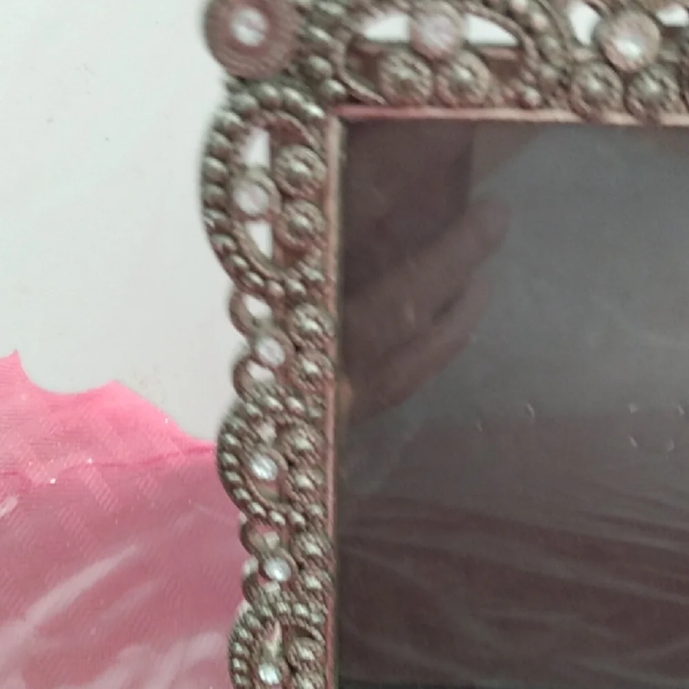 Elegant Silver Ornate Photo Frame